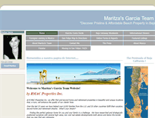 Tablet Screenshot of maritzasgarciateam.com